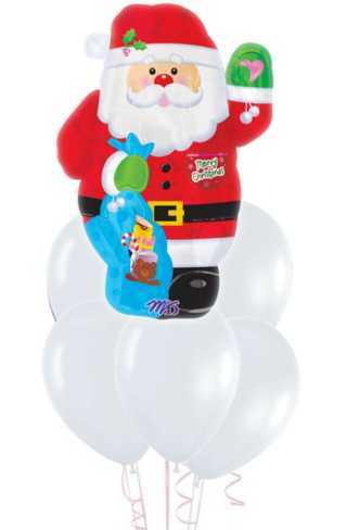 Kit Arco 6 mt Natalizio con stampa Buon Natale Palloncini Newballoonstore  Milano - Vendita palloncini - Palloncini pubblicitari - Articoli Party -  Gas elio - Palloni giganti - Dirigibili - Mongolfiere 